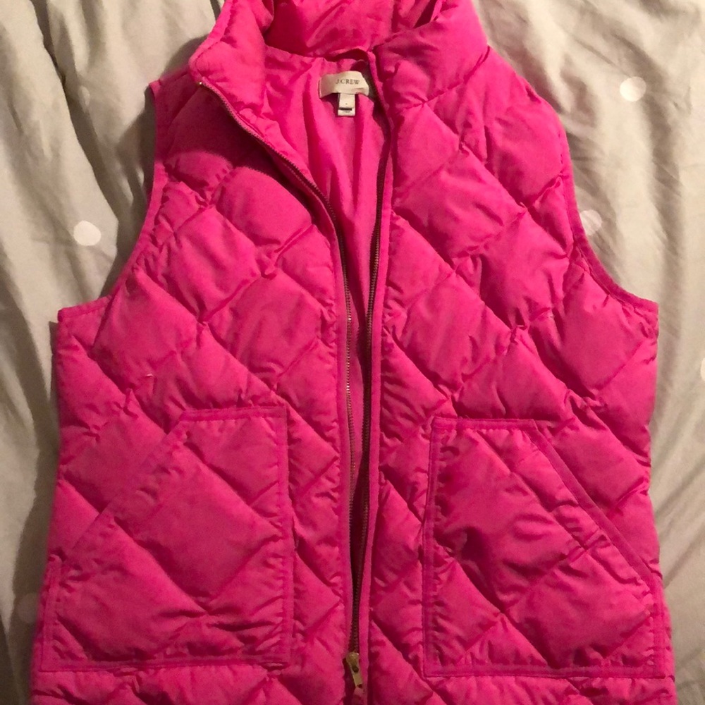 J. Crew Pink Vest
